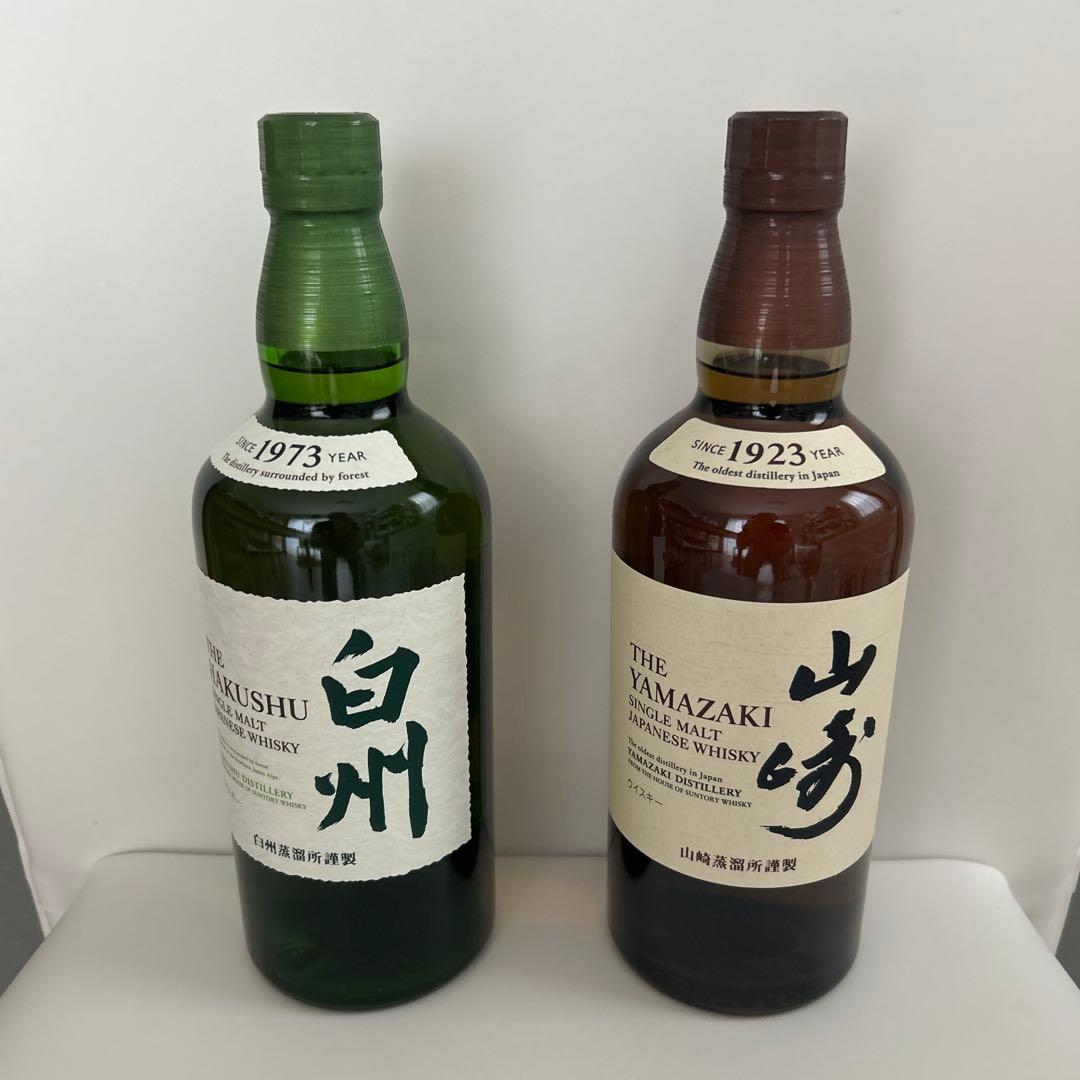 白州 1973年 山崎 1923年 宮城峡 余市　新品4本セット