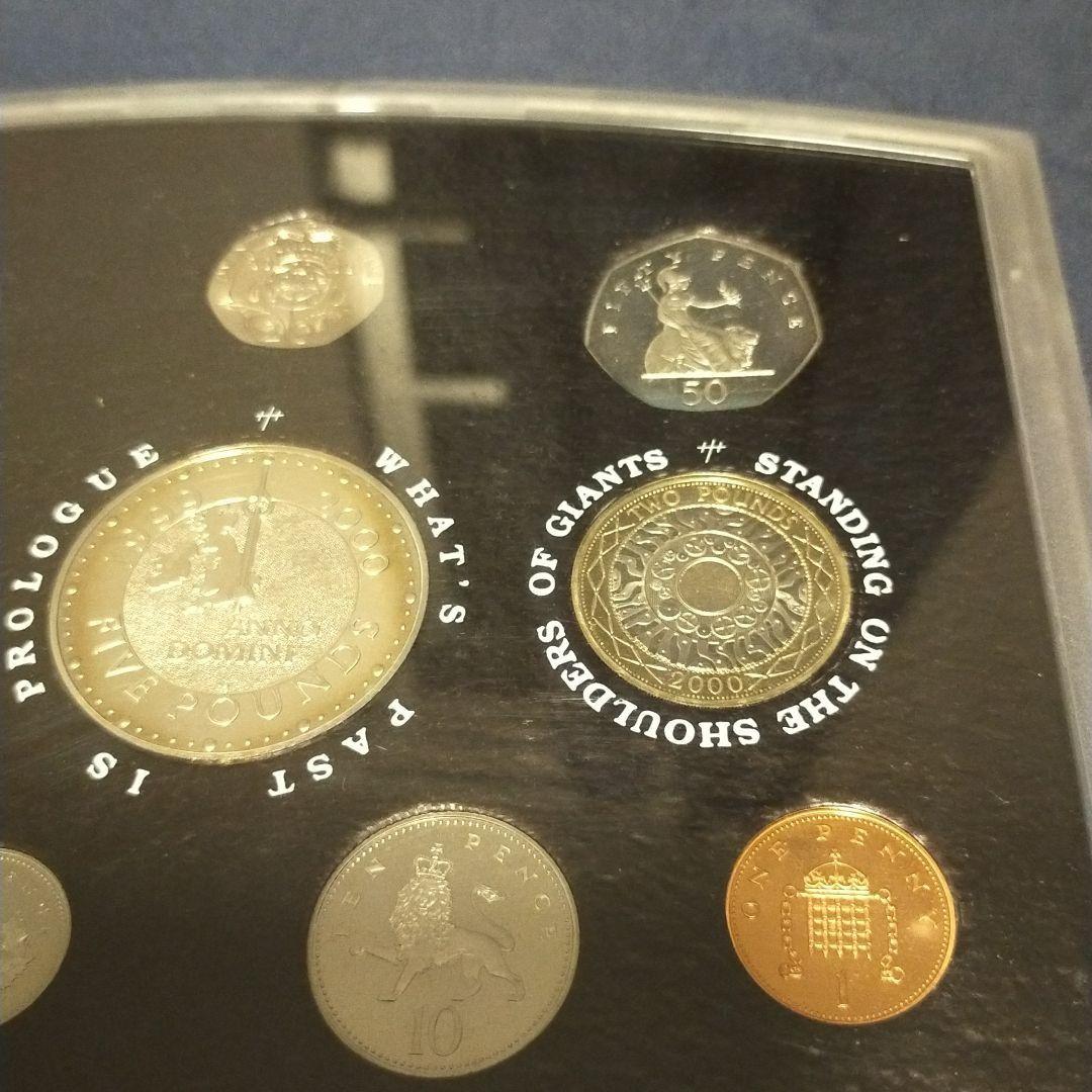 イギリスボンド硬貨　2000年ミレニアム硬貨セット