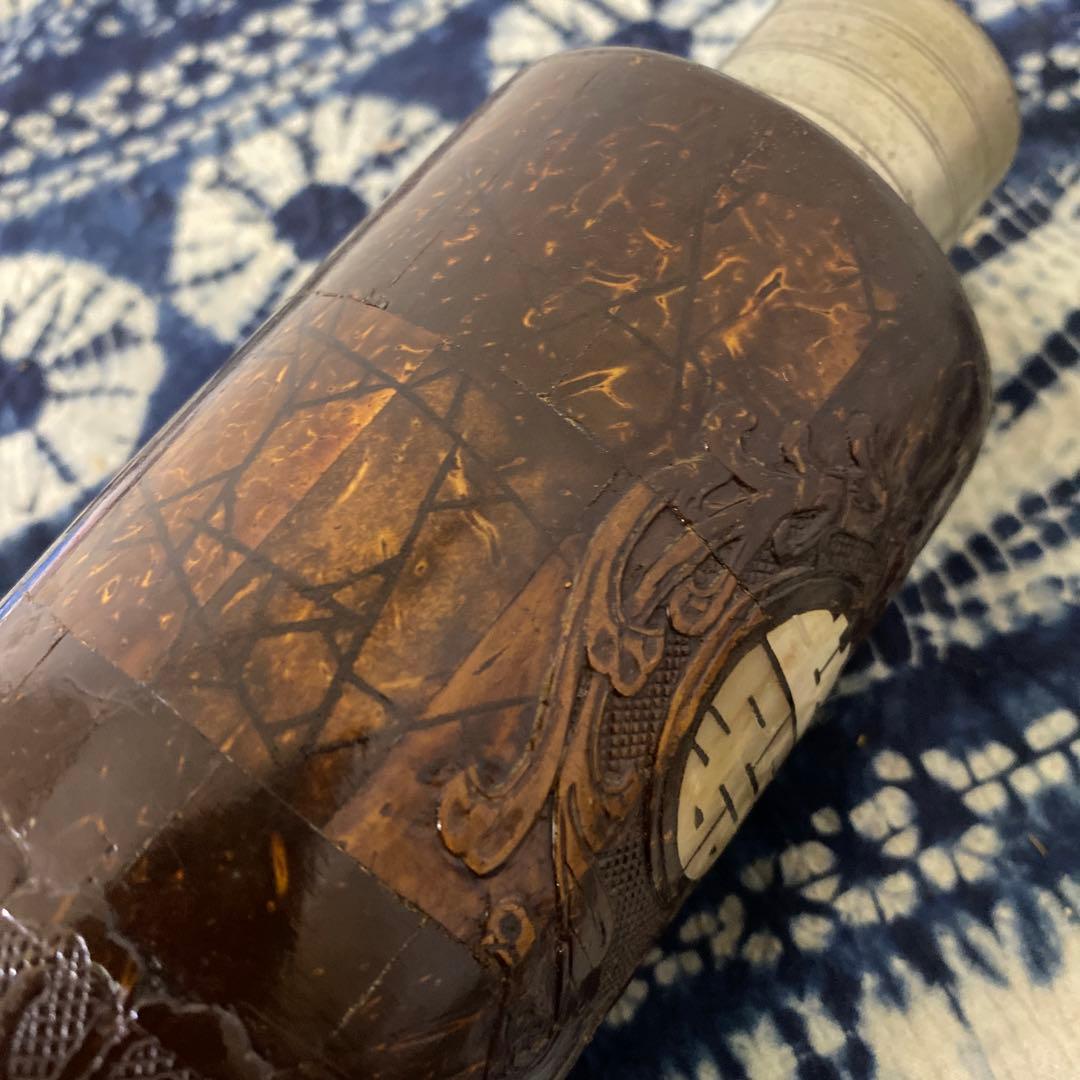 茶入　錫？茶壺