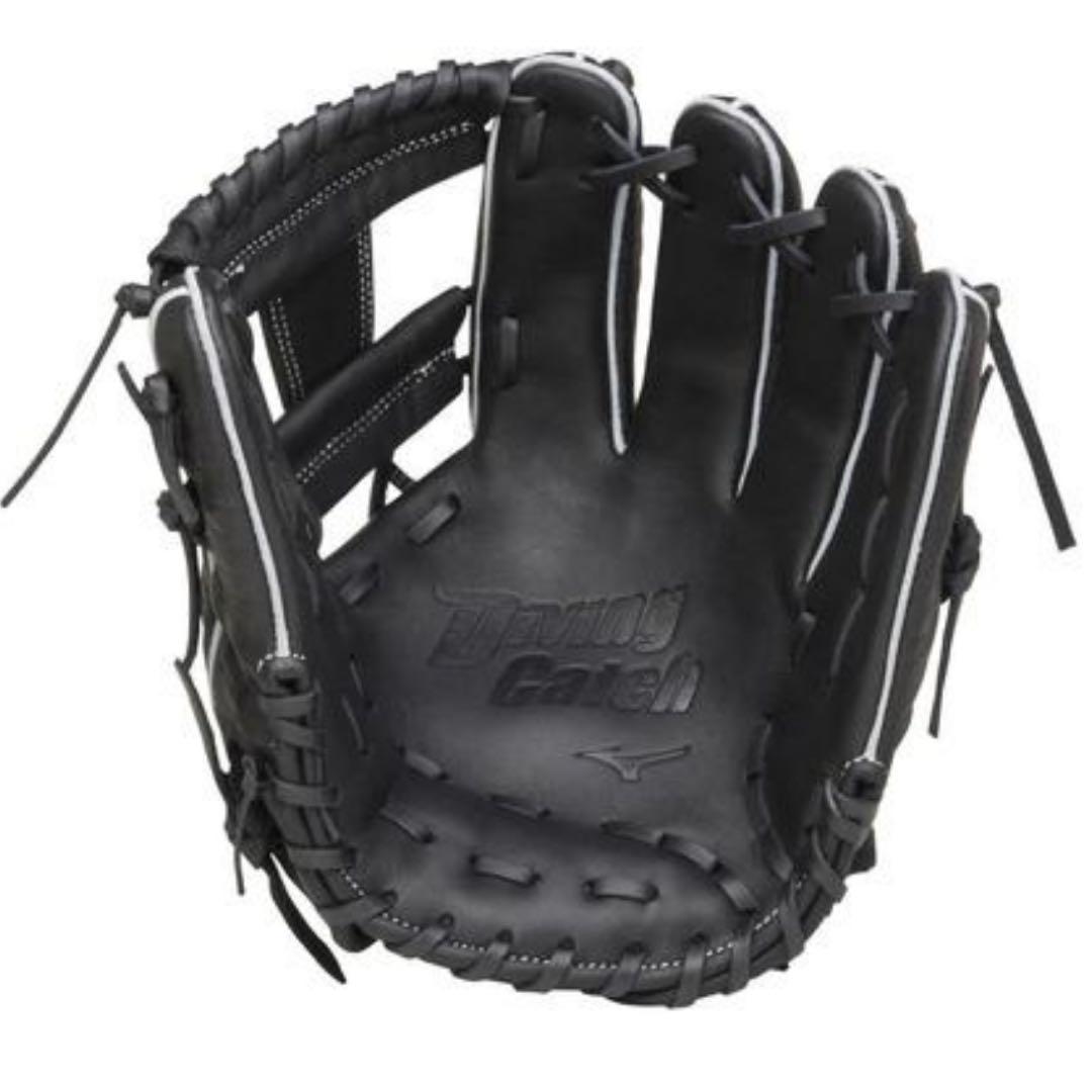 ミズノ MIZUNO 野球 ベースボール　軟式グローブ 内野手用　黒