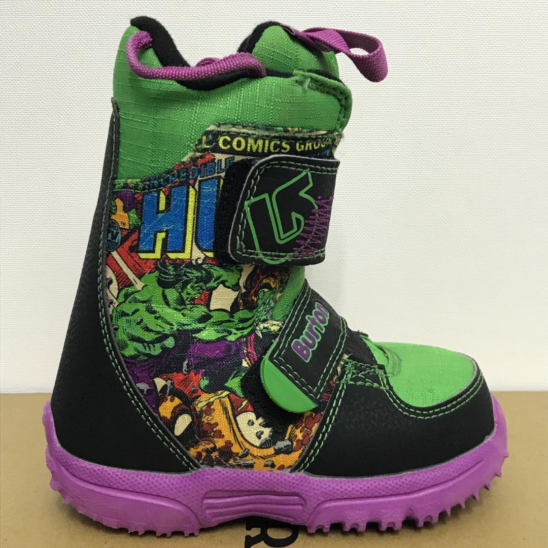 美品■MARVELコラボ■BURTON GROM 16.5cm 子供用 ブーツ