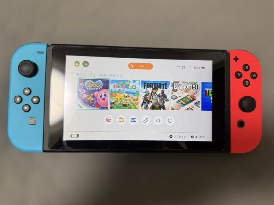 【美品】Nintendo Switch ガラスフィルム貼付済+箱
