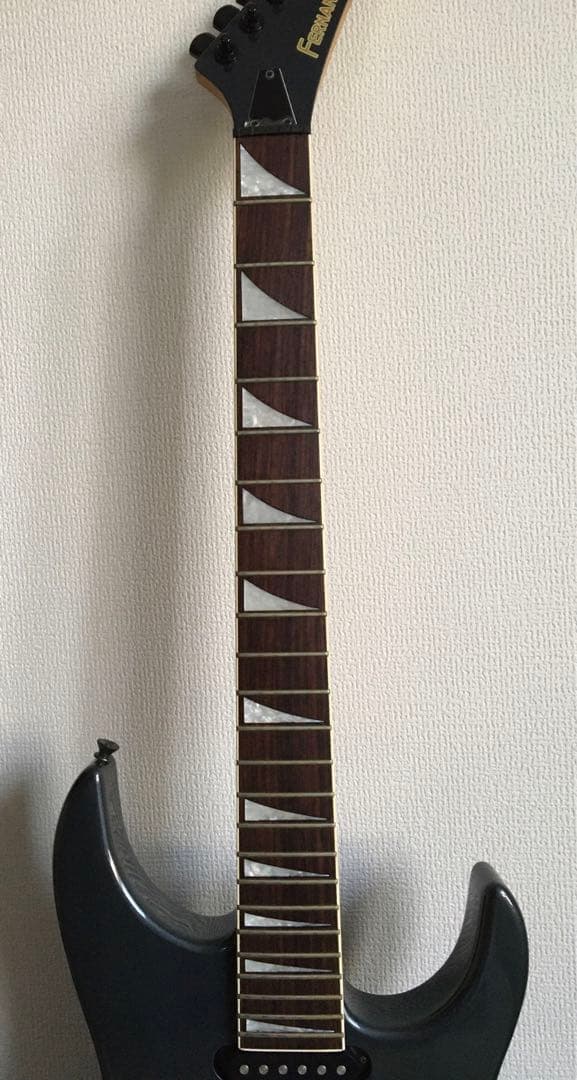 レア　美品　FERNANDES STJメタリック　ネイビーブルーラクリマhiro