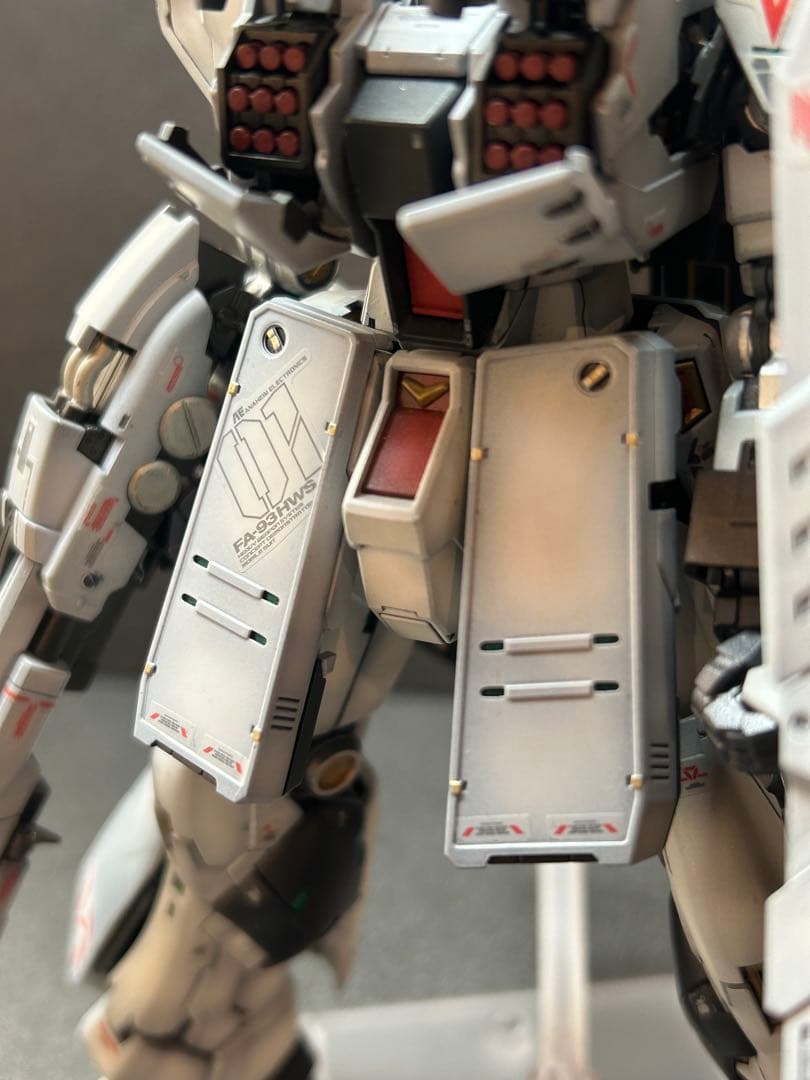 RG νガンダム HWS 全塗装 完成品