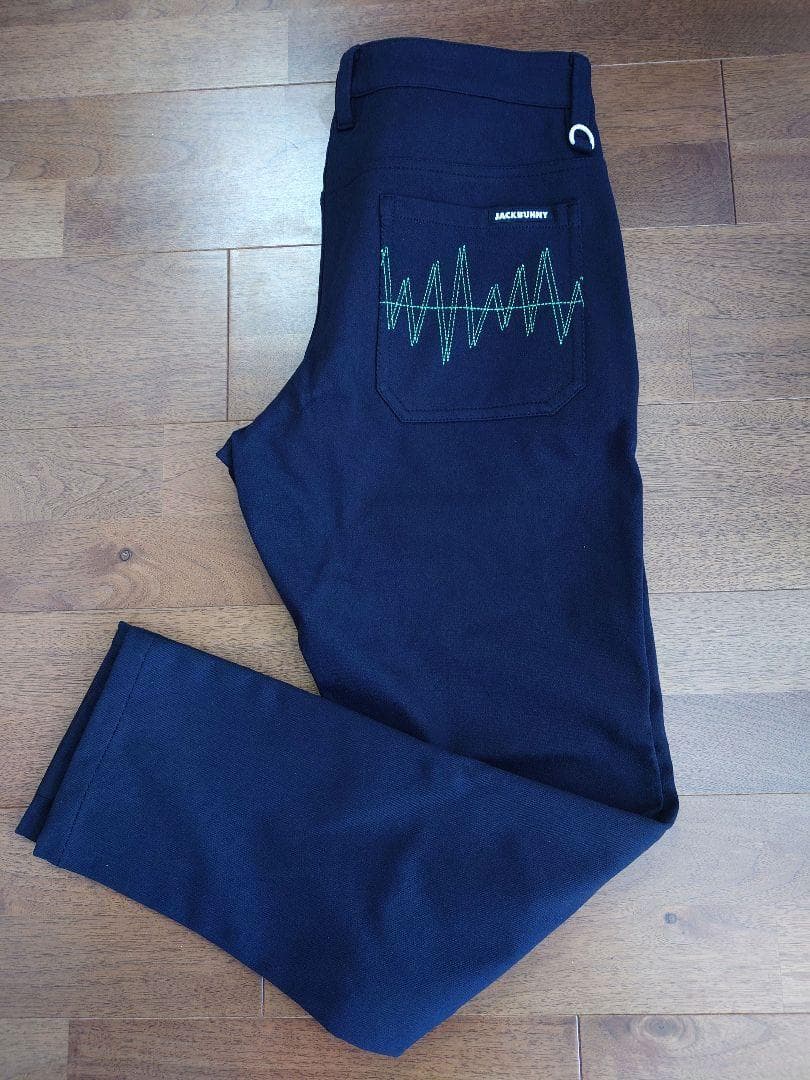 【新品タグ付】パーリーゲイツ　ジャックバニー　サイズ５(L)　メンズゴルフパンツ