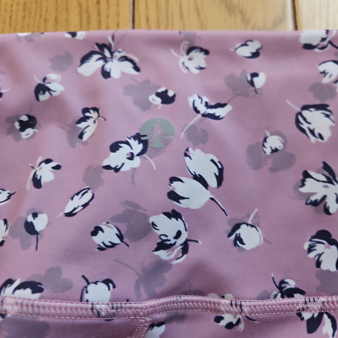 【SUKALA】フラワープリントレギンス&Yストラップロゴブラトップ