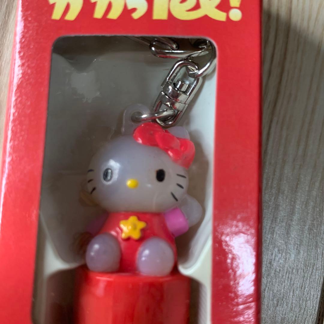 激レア　ハローキティ かかっTel! 赤 サンリオ　1997年　キーホルダー