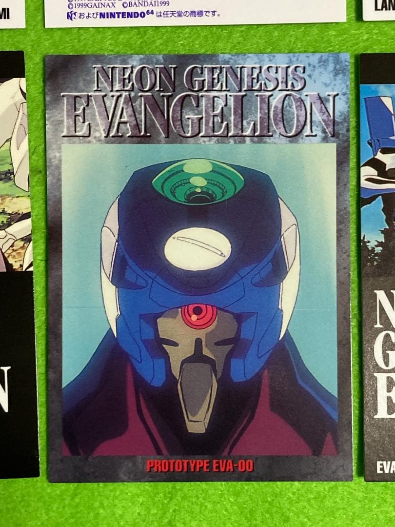 エヴァンゲリオン トレーディングカード 6枚　 NINTENDO64 非売品