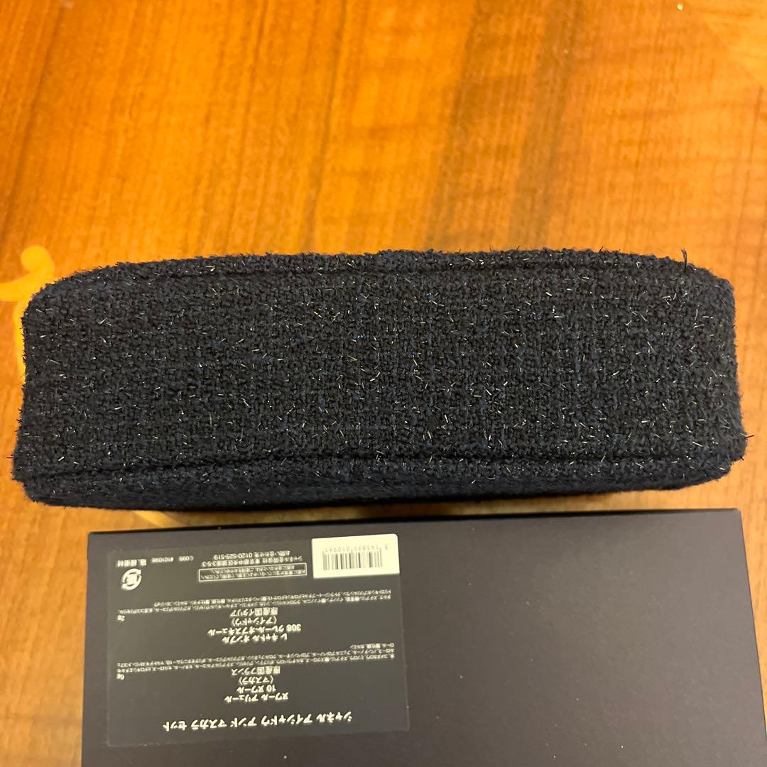 CHANEL BEAUTE ツイードジッパーポーチ