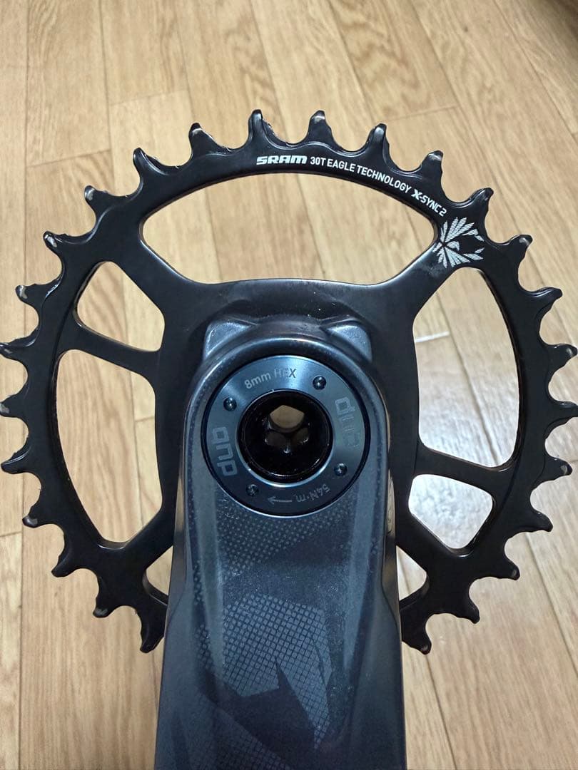 クランクセット 30t ブラック 170mm