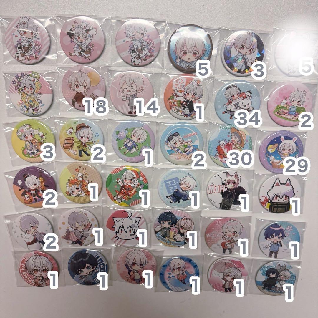 まふまふ 缶バッジ アクキー