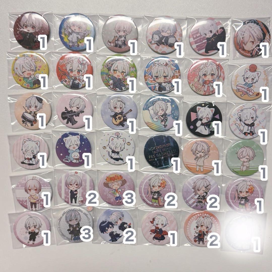 まふまふ 缶バッジ アクキー