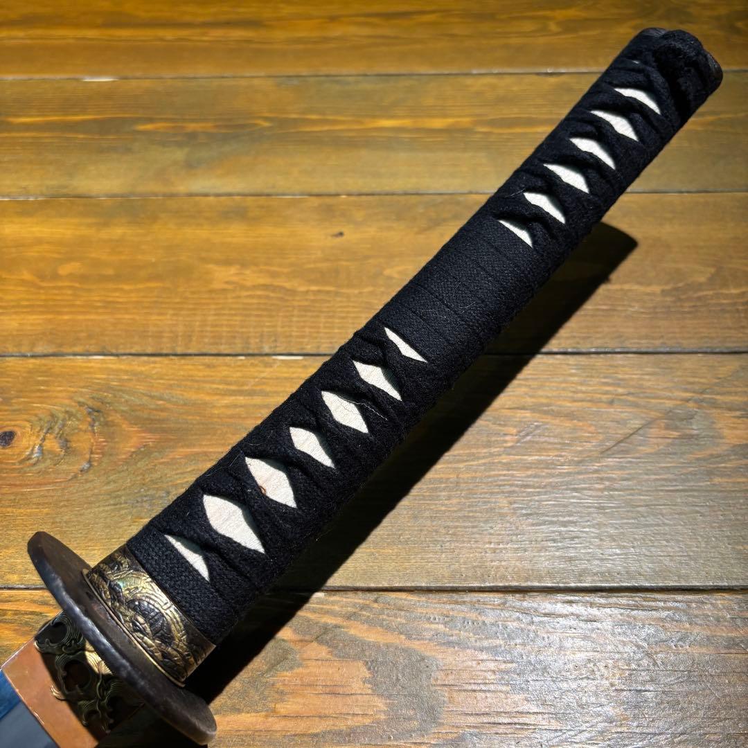 日本刀残欠クラフトナイフNo.95 藤井兼藤 薙刀風拵