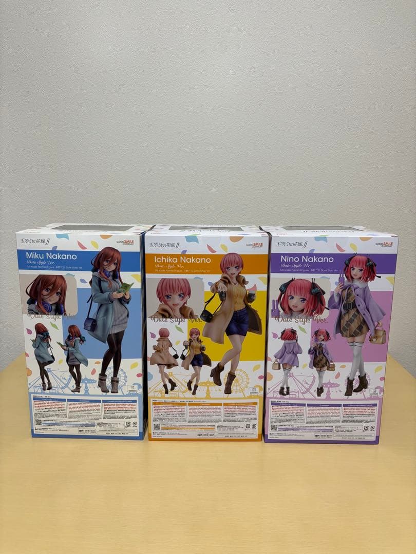五等分の花嫁 Date Style Ver. 5体セット 新品未開封