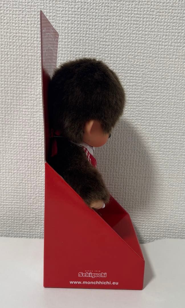 海外限定　Monchhichi Moving Eyes S Boy モンチッチ
