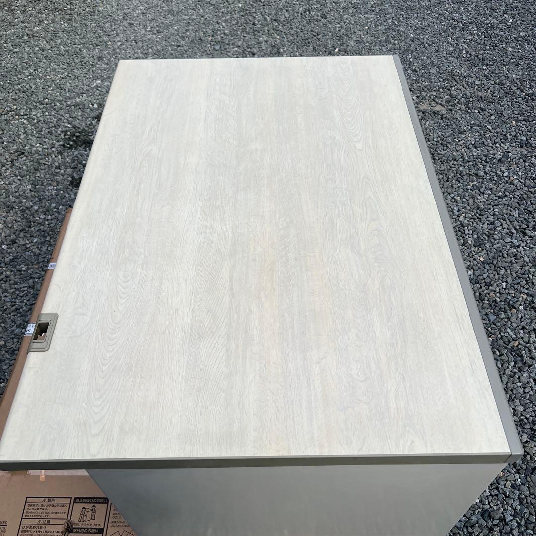 UCHIDA ウチダ 片袖 オフィスデスク内田洋行 パソコンデスク3段袖 事務机