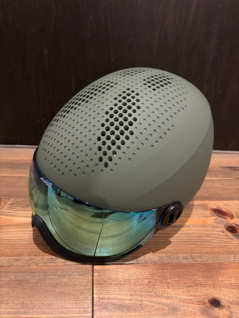 ALPINA スキースノーボードバイザーヘルメット