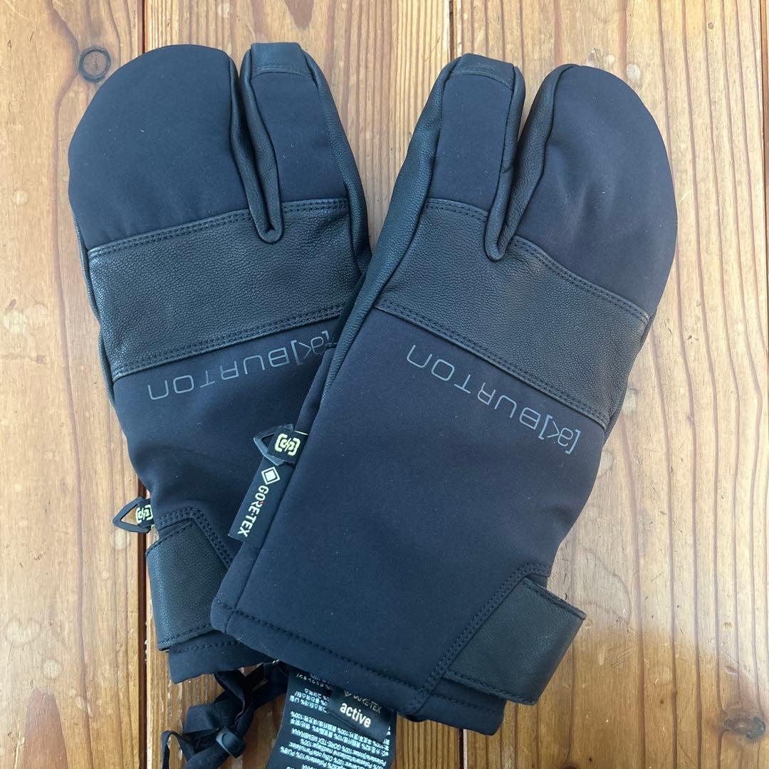 [ak]burton 一回使用ミトン ブラック　バートン　グローブ　ゴアテックス