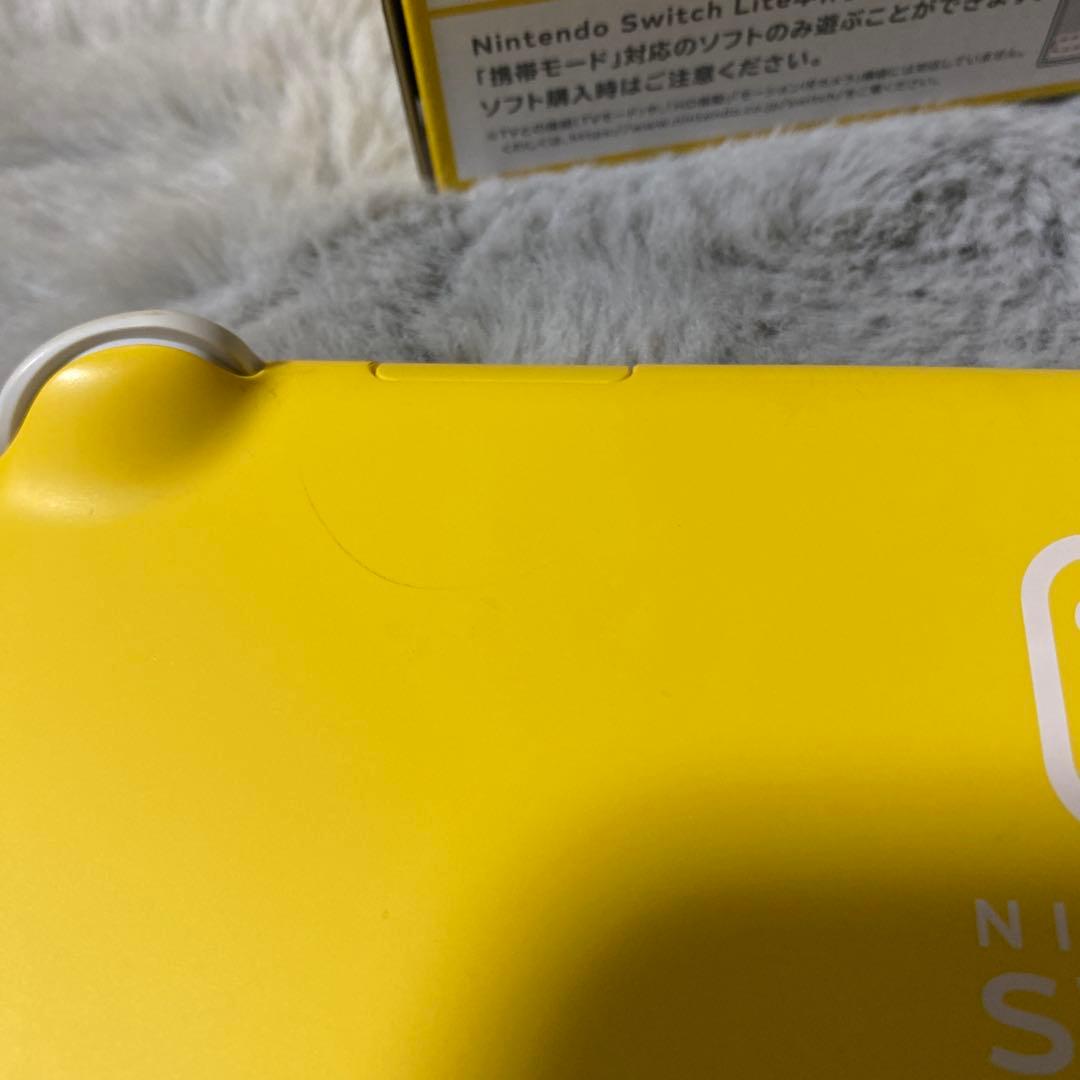 【ジャンク】Switchライト本体 イエロー