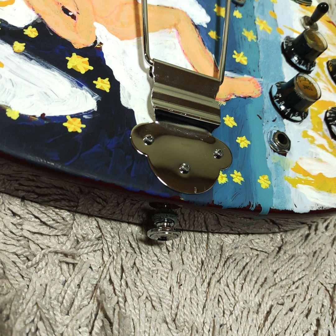 【ジャンク】photogenic エレキギター フォトジェニック　ペイント