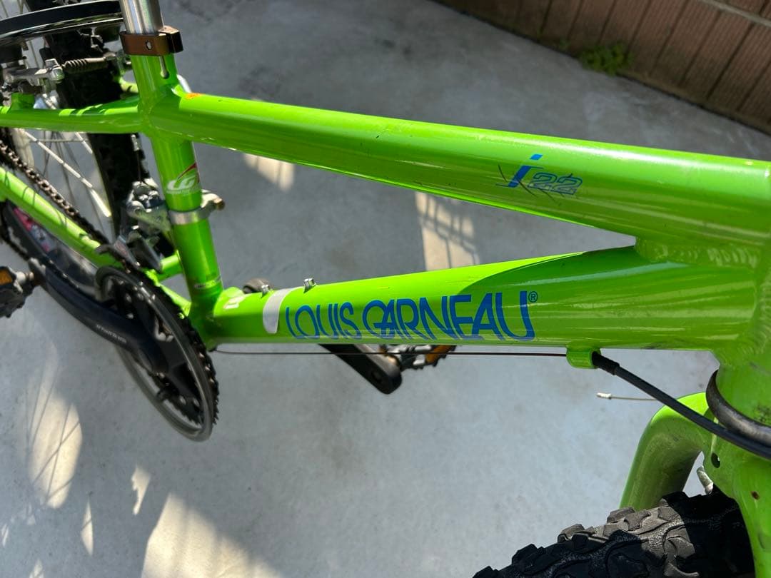 LOUIS GARNEAU ジュニアマウンテンバイク グリーン　J22(手渡し)
