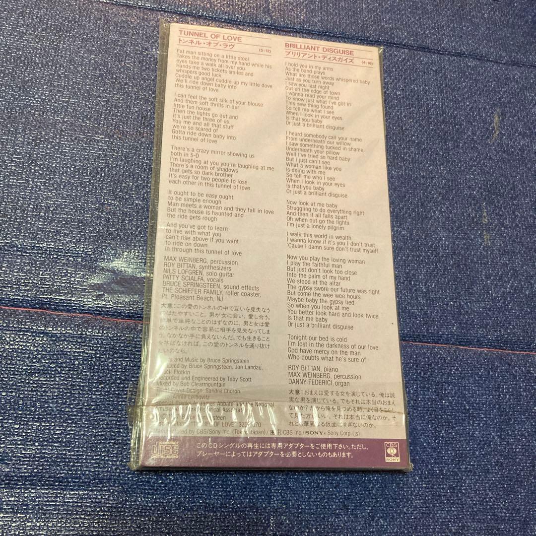 ブルース・スプリングスティーン トンネル・オブ・ラブ　8センチ8cmシングルCD