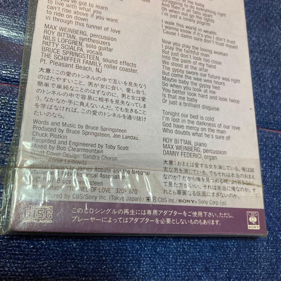 ブルース・スプリングスティーン トンネル・オブ・ラブ　8センチ8cmシングルCD