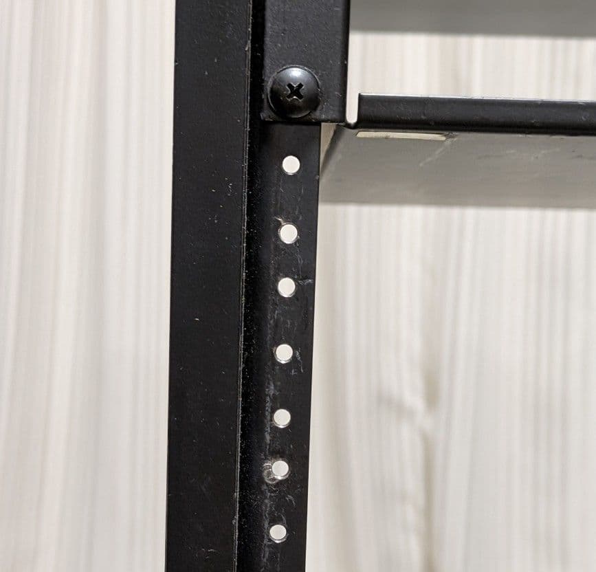 スタジオラック　キャスター付き　16U黒