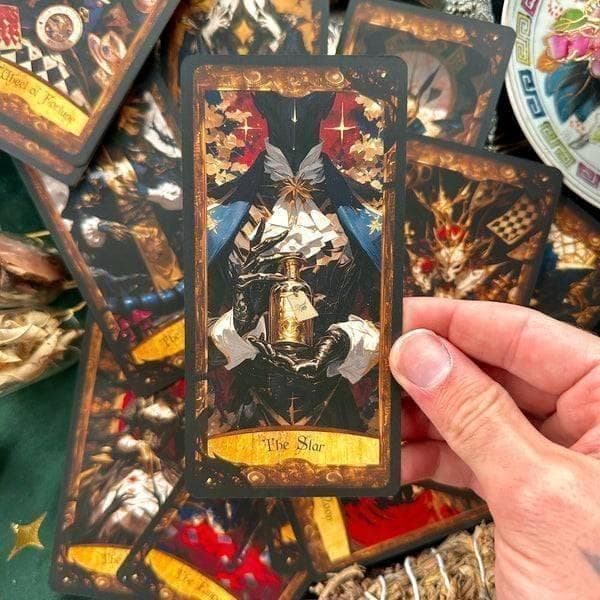 【正規品タロットカード】超美麗✨希少インディーズ✨ダークなアリスの世界のデッキ