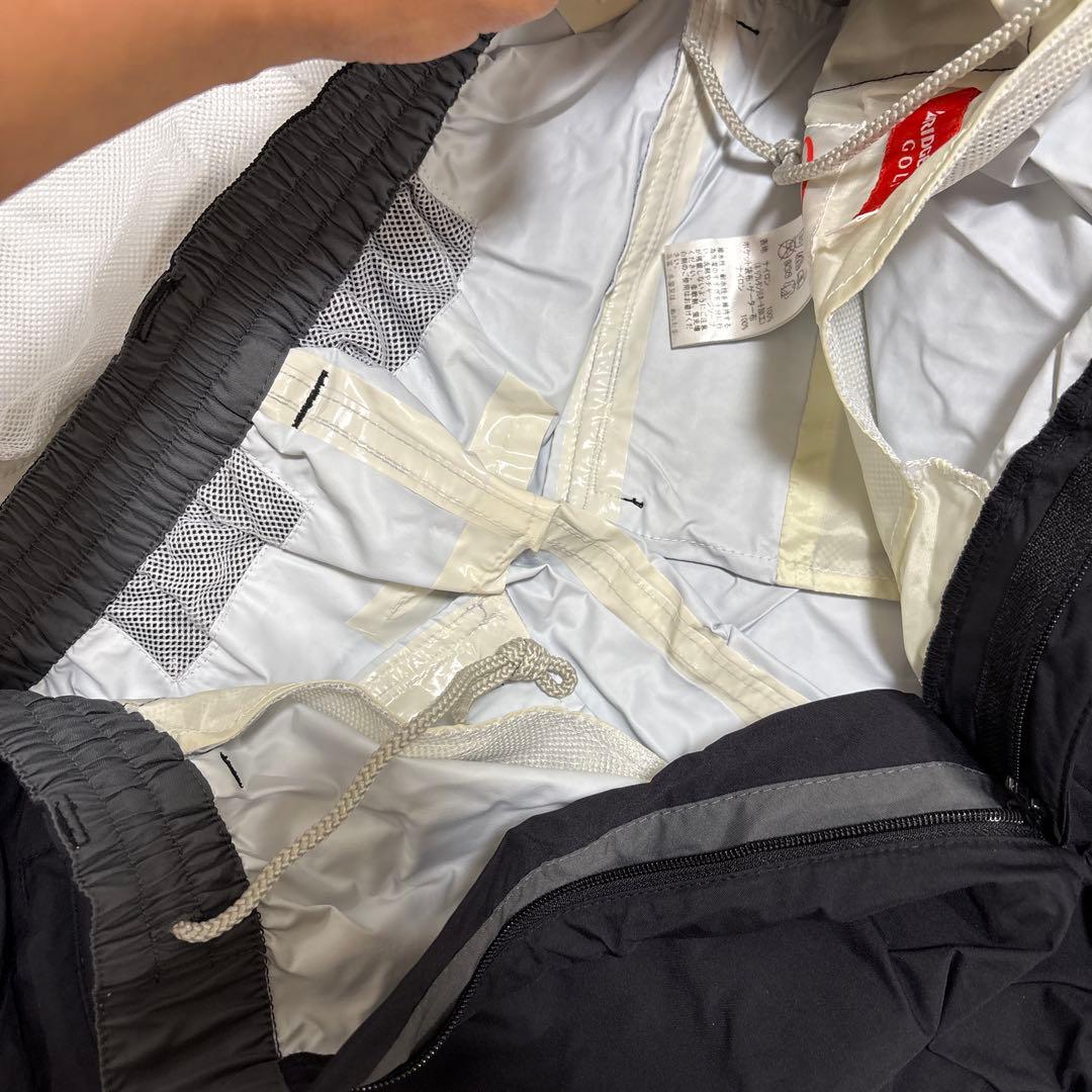 新品同様　ブリヂストンゴルフ　水神　レインウェア　セットアップ　XLサイズ