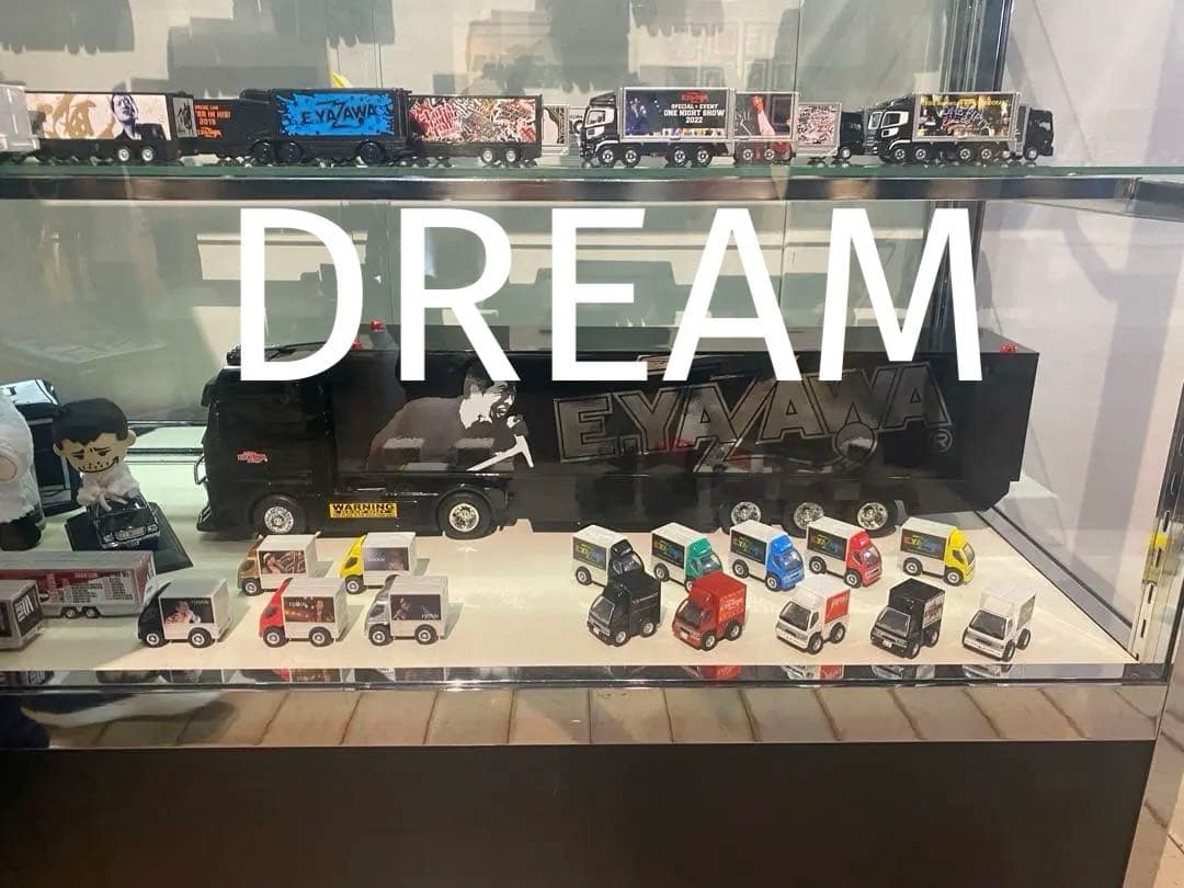 俺たちの矢沢永吉展でも展示ラジコン、トランポ　ディスプレイ用　ジャンク