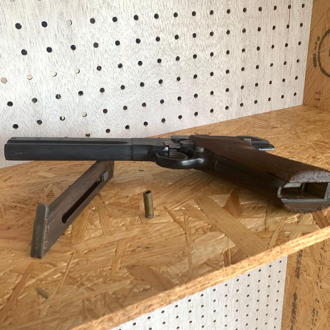 コルトモデルガン 木製ハンドル