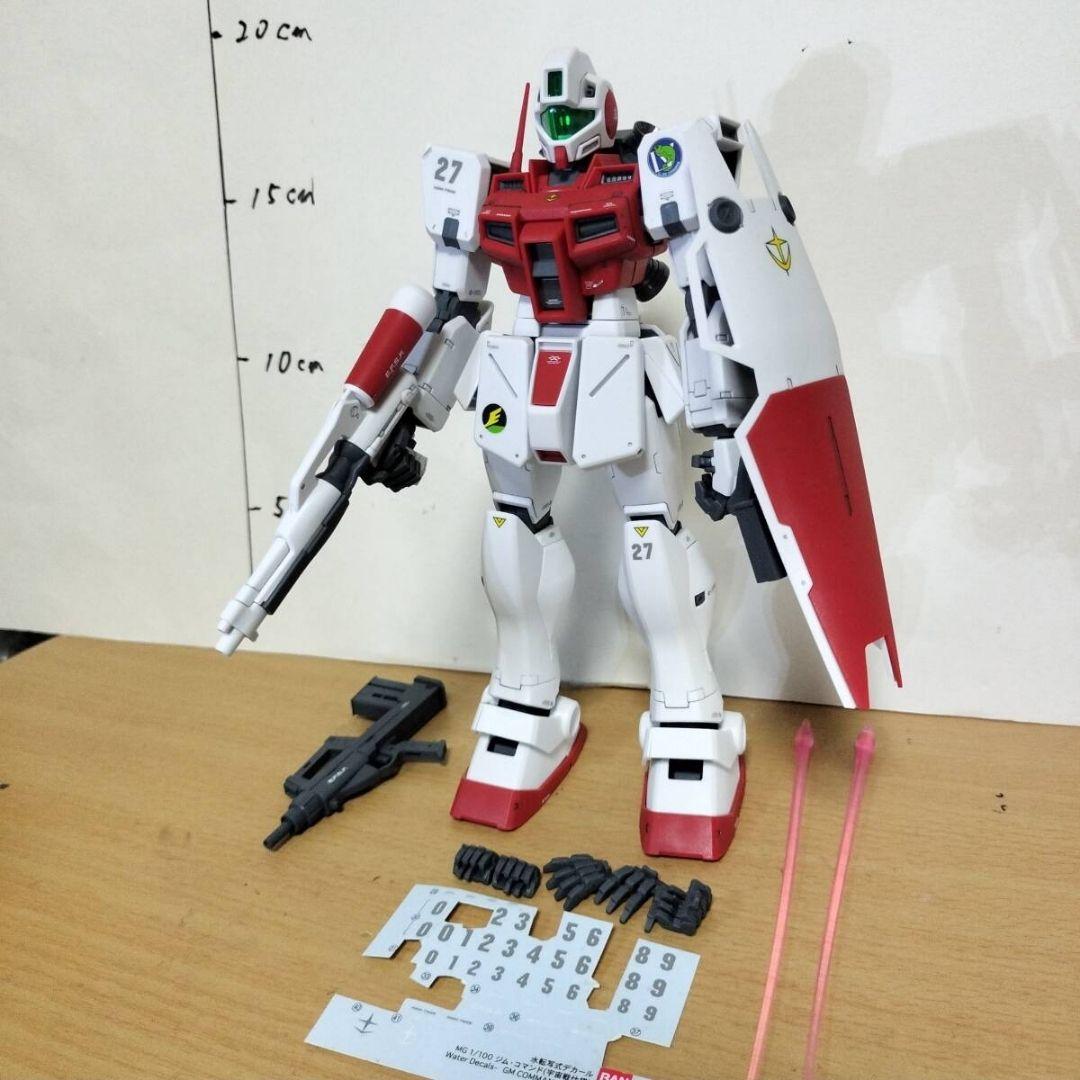 MG1/100 ジムコマンド 宇宙仕様 スタンダードカラー 塗装完成品 ガンプラ