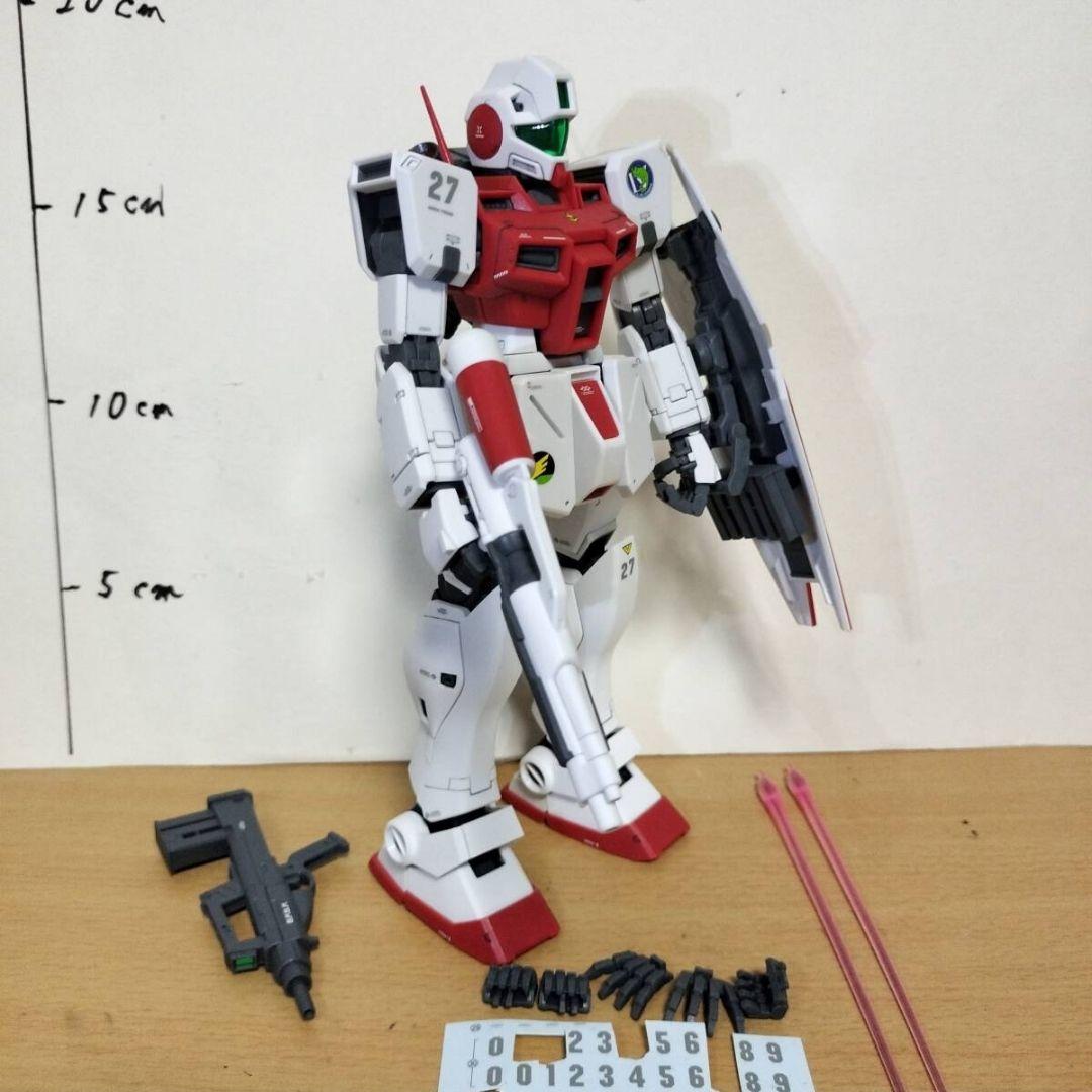 MG1/100 ジムコマンド 宇宙仕様 スタンダードカラー 塗装完成品 ガンプラ