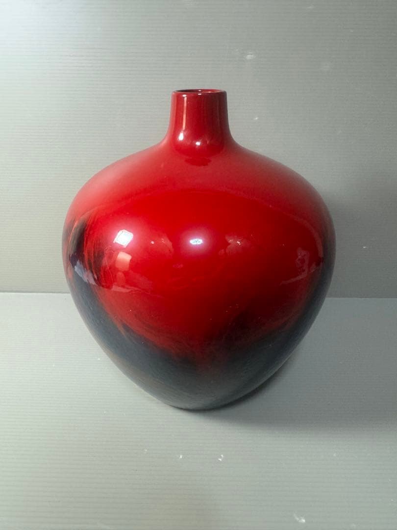 2319 ロイヤルドルトン ルージュフランベ フラワーベース 花瓶