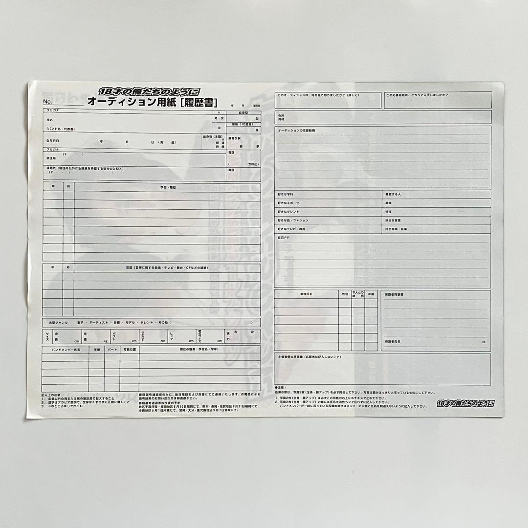 【希少レア】チェッカーズ 旅の絵本 冊子 明星 平凡 オーディション フライヤー