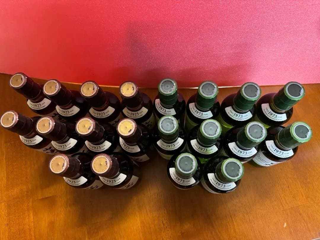 山崎180ml20本　白州180ml20本　計40本セットか