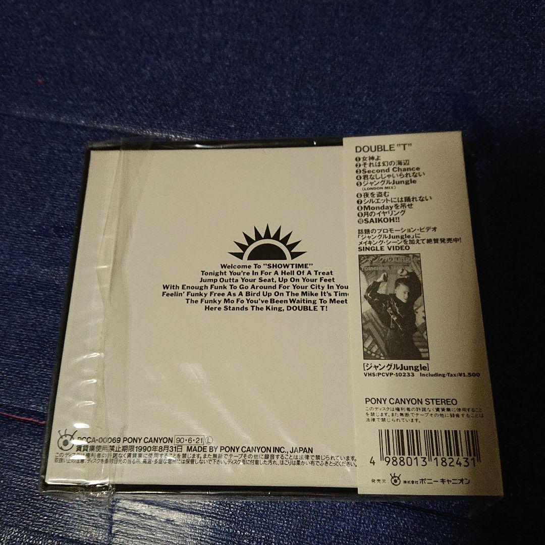 田原俊彦 DOUBLE T 未開封 初回盤 邦楽 CD 廃盤レア