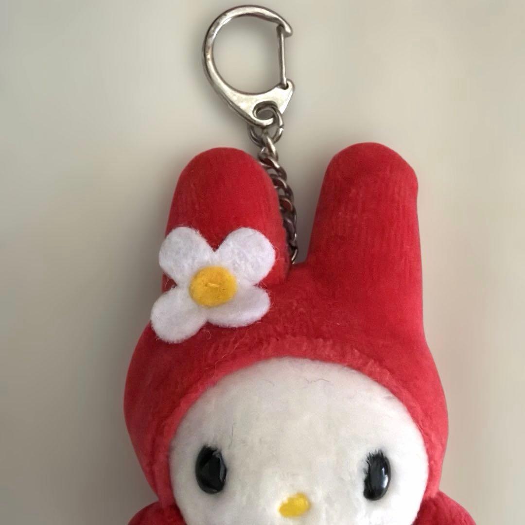 サンリオ レトロ マイメロディ 赤ずきん マスコット キーホルダー