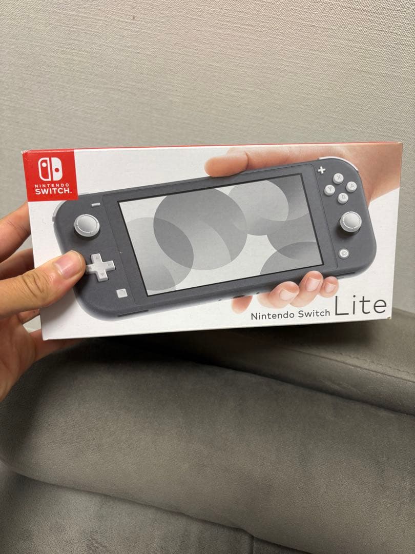 Nintendo Switch Lite グレー　Gray　未使用　新品　展示品