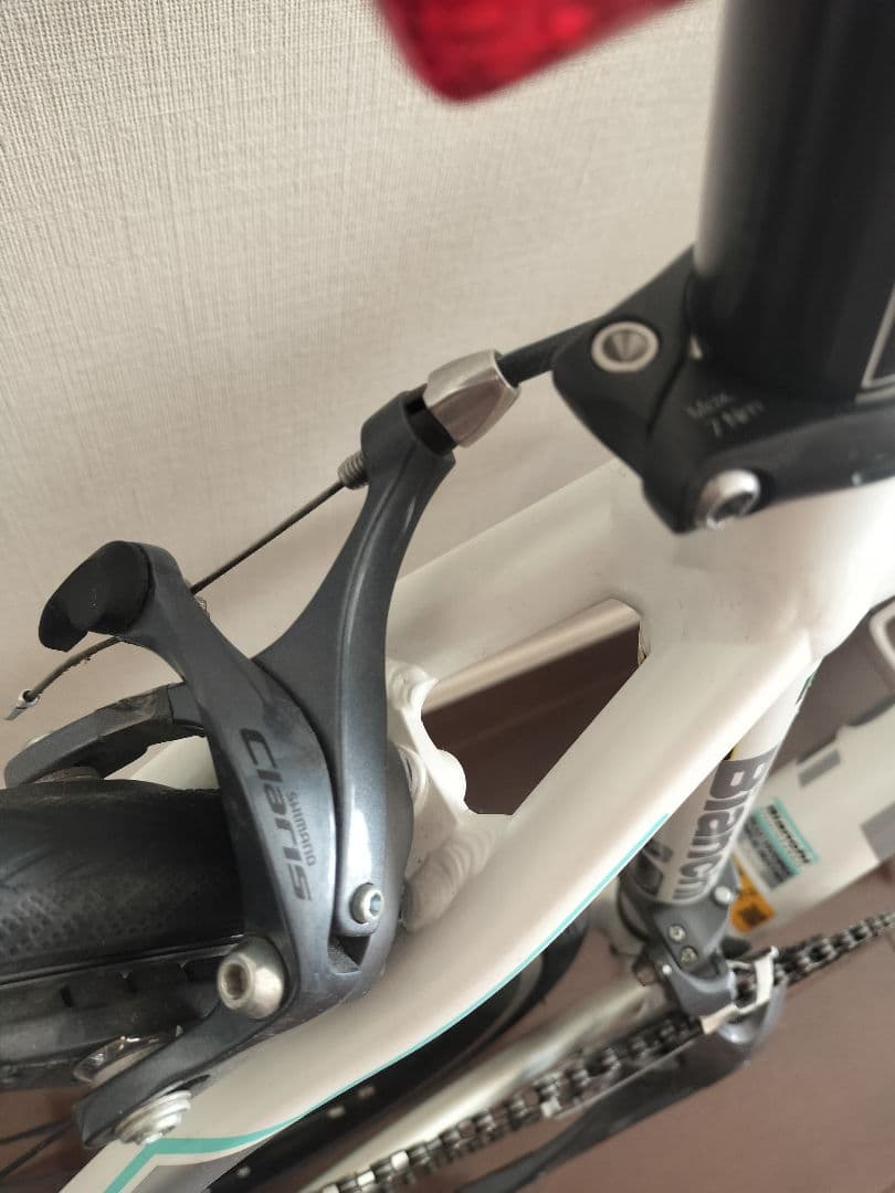 走行3回のみ★ほぼ新品ビアンキ ALU HYDRO TRIPLEロードバイク