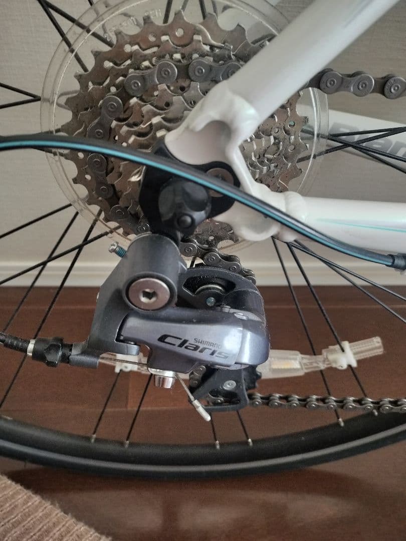 走行3回のみ★ほぼ新品ビアンキ ALU HYDRO TRIPLEロードバイク