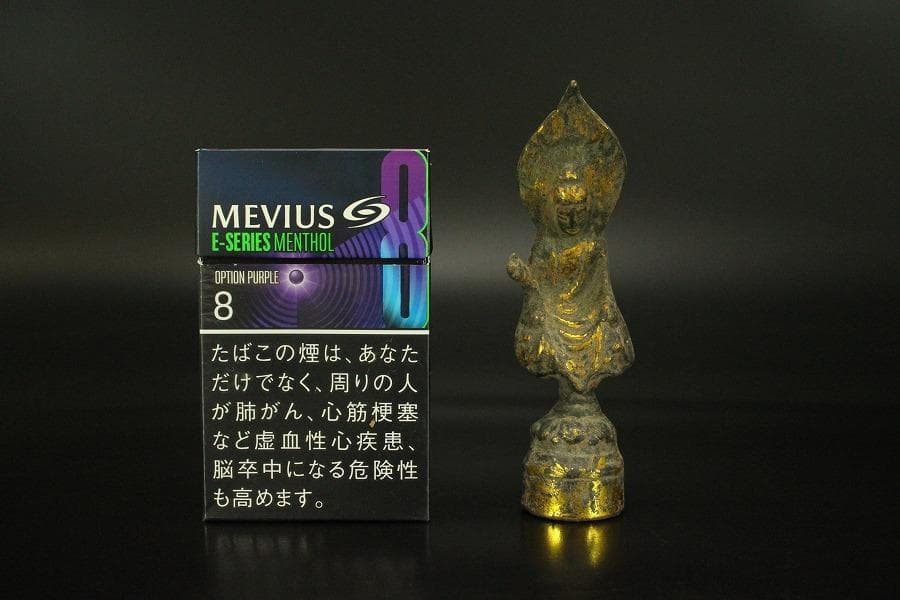 仏教美術 鍍金 如来坐像 高10.5cm(A279)