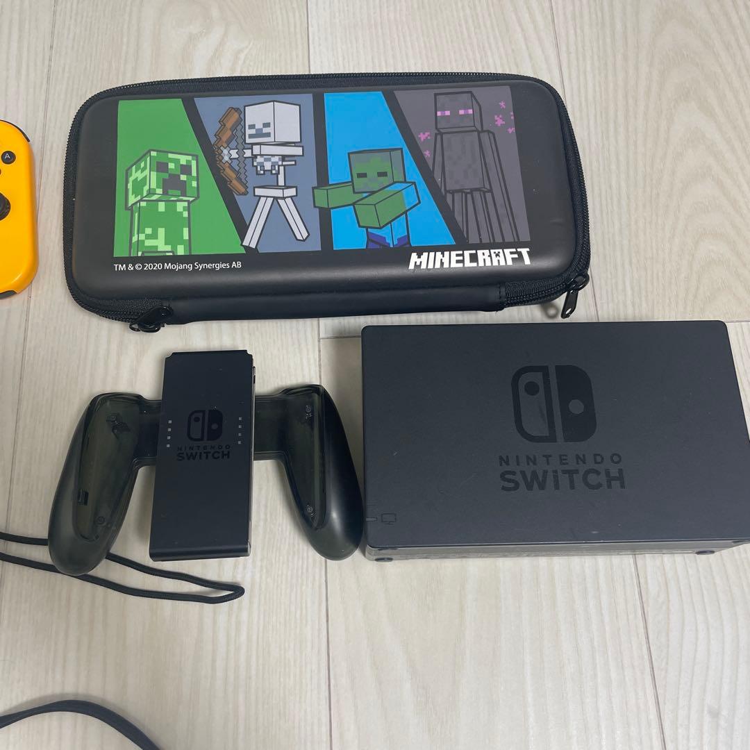 Nintendo Switch Minecraftケース付き