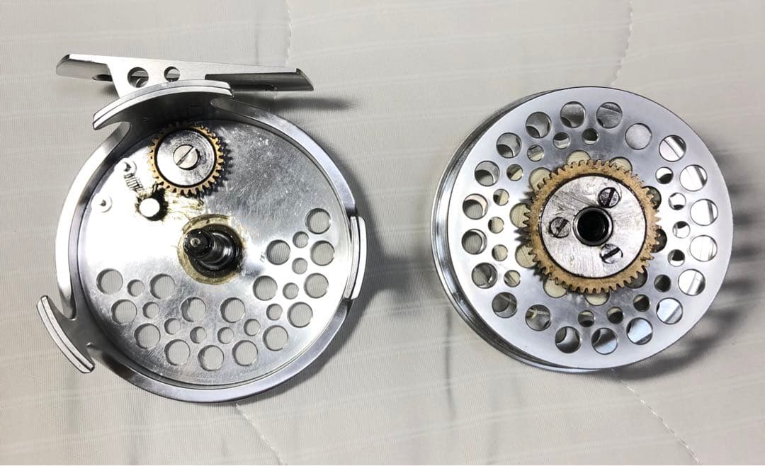 AMPEX SK-Ⅱ Wシルバー　WF6+50yds(20lb)フライリール