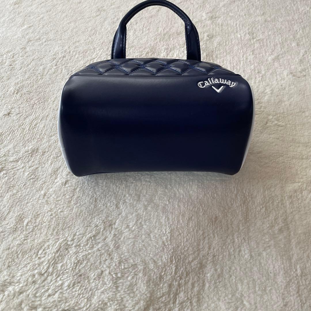 Callaway ネイビー キルティングバッグ
