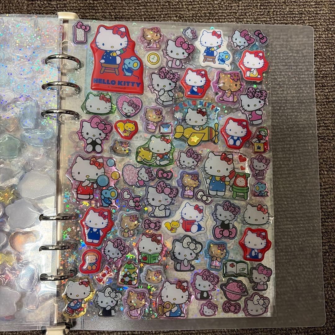 ち*※様 完成品 シール帳 サンリオ