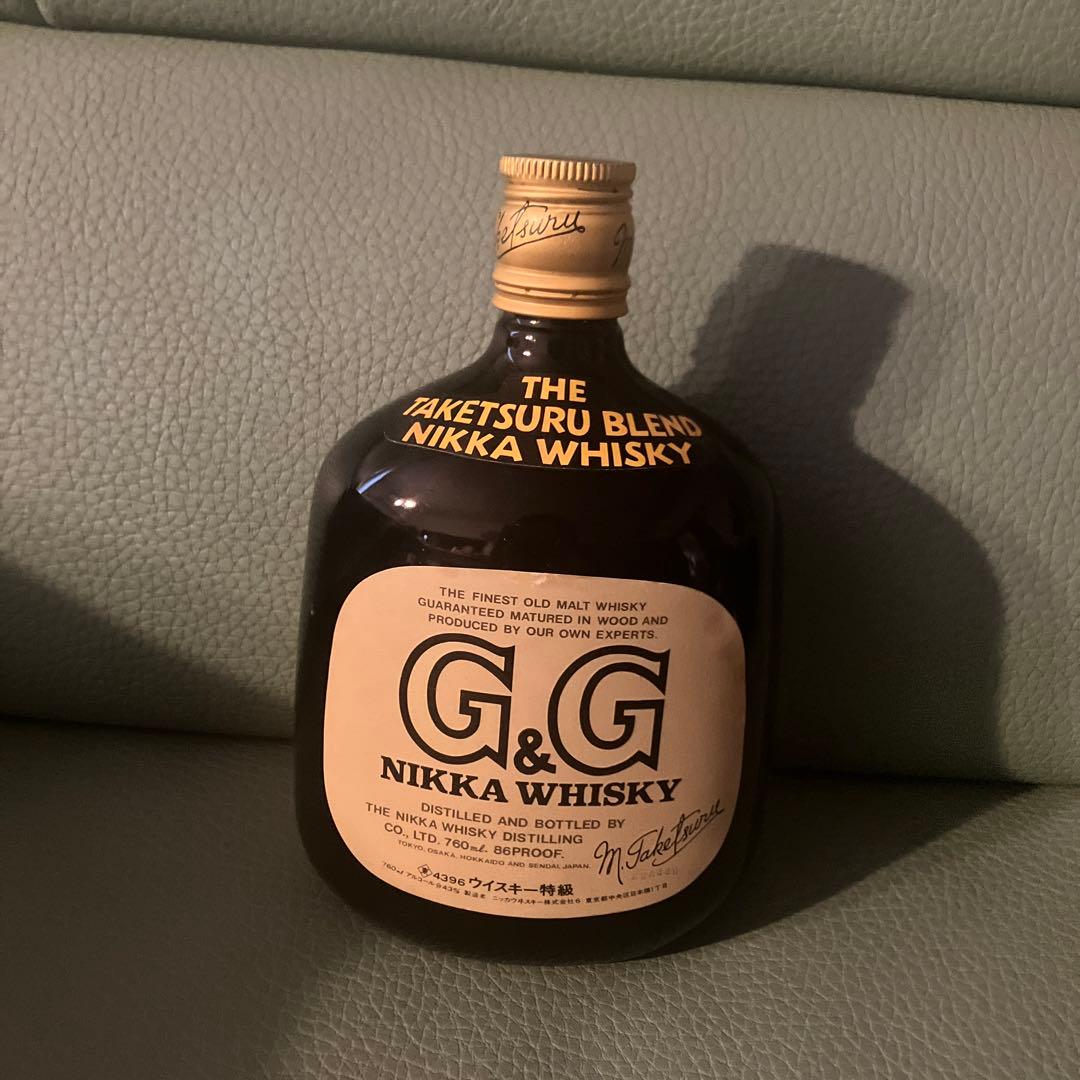 P*i様 G&G NIKKA WHISKY 86 proofウイスキー 騎士ボト