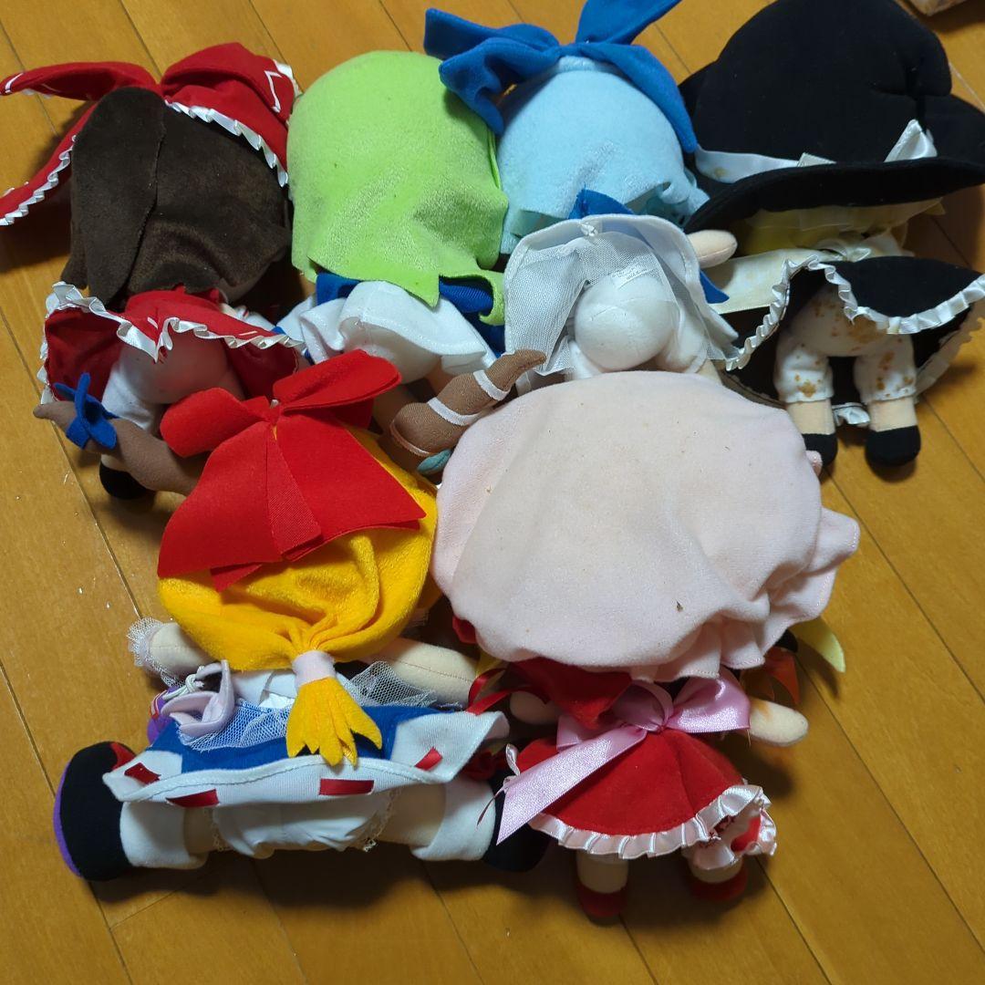 【状態悪】東方project ぬいぐるみ 6体セット