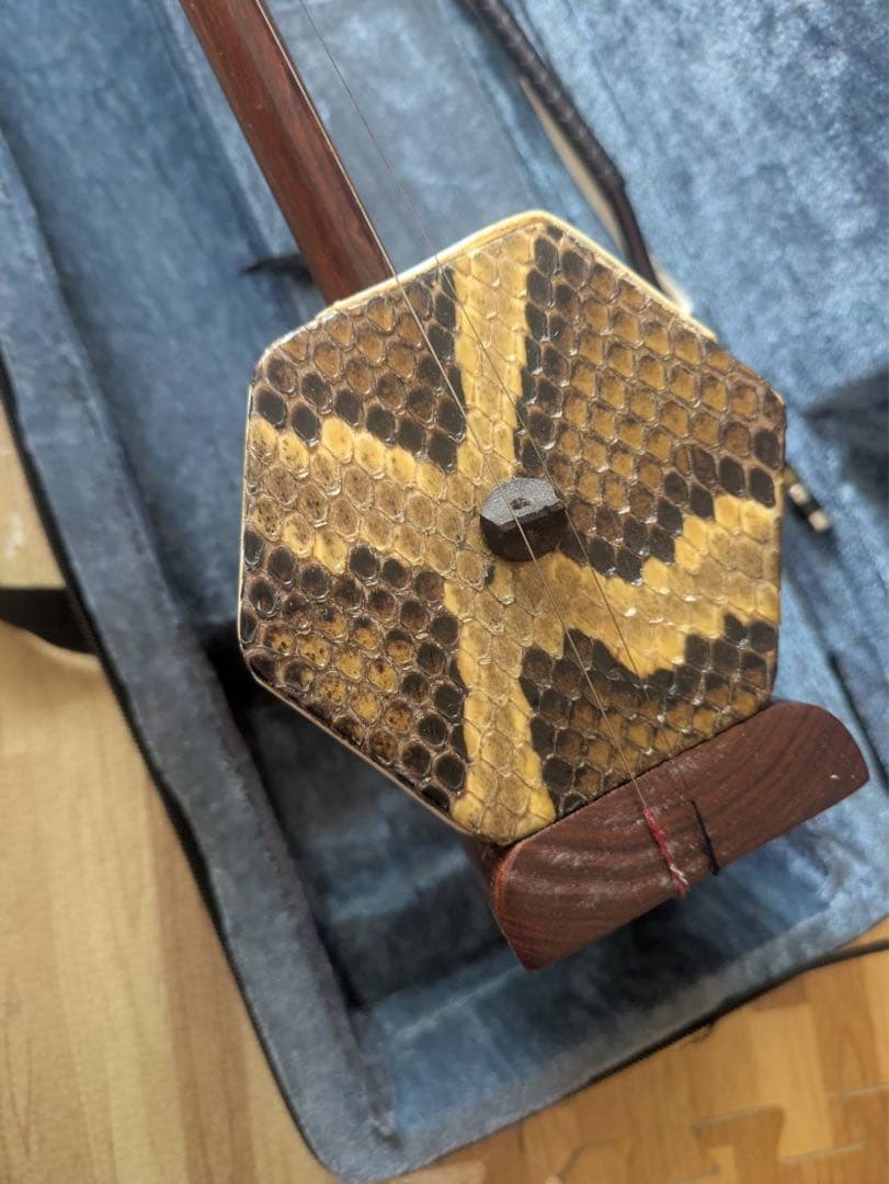 二胡　中国胡弓　中国琴 　蛇皮